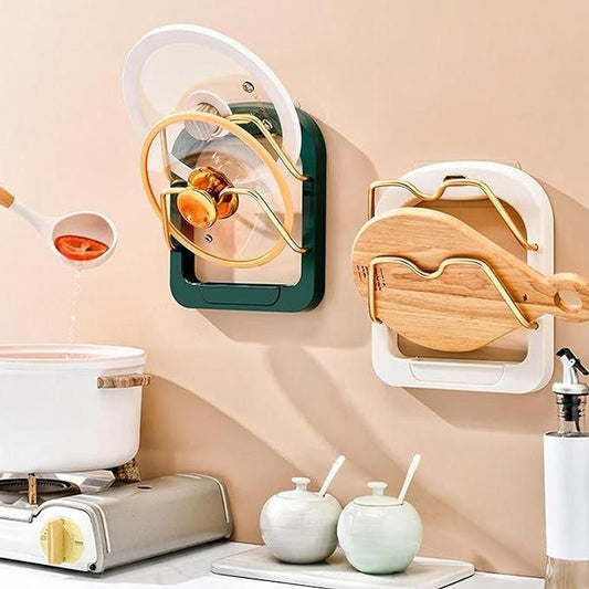 Kitchen Pot Cover Rack